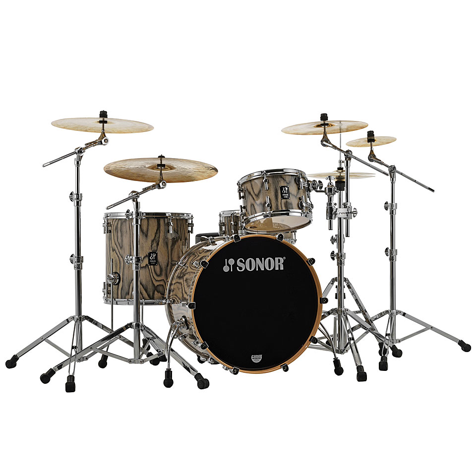 Sonor ProLite 22" Snow Tiger 3 Pcs. Shell Set Schlagzeug von Sonor