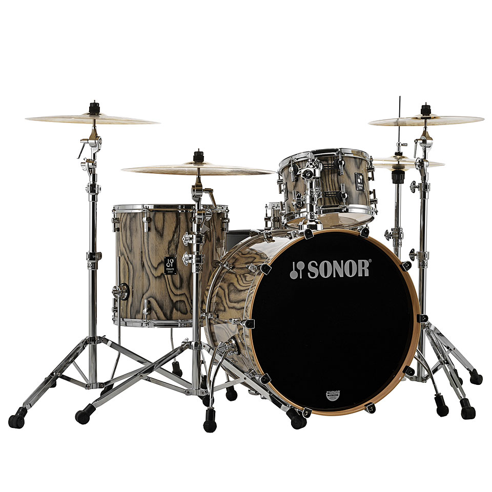 Sonor ProLite 22" Snow Tiger 3 Pcs. Shell Set With Mount Schlagzeug Sonor ProLite 22" Snow Tiger 3 Pcs. Shell Set With Mount Schlagzeug von Sonor