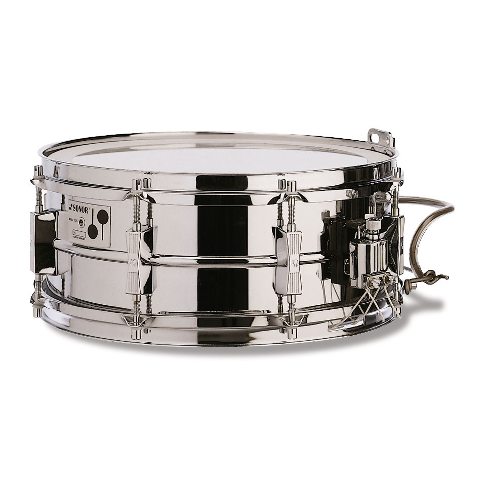 Sonor Professional Line MP454 Steel Marching Snare Drum 14" x 5,75" von Sonor