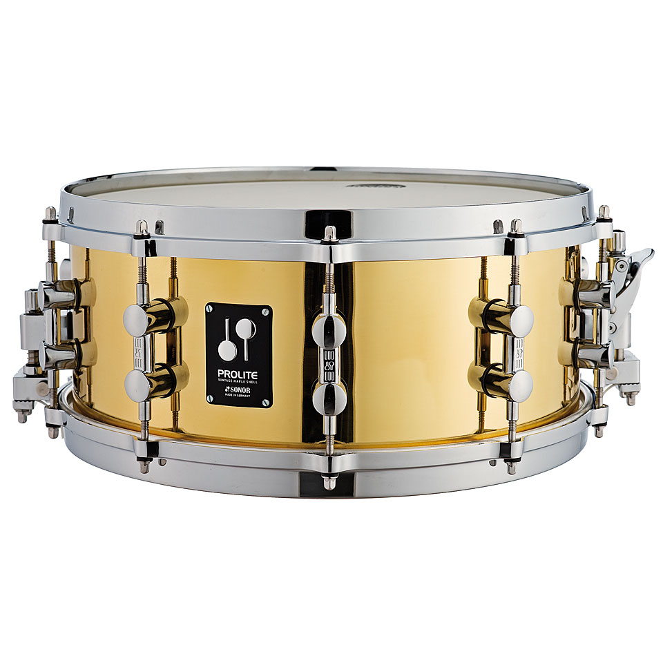 Sonor Prolite 14" x 6" Brass Snare with Die Cast Hoops Snare Drum von Sonor