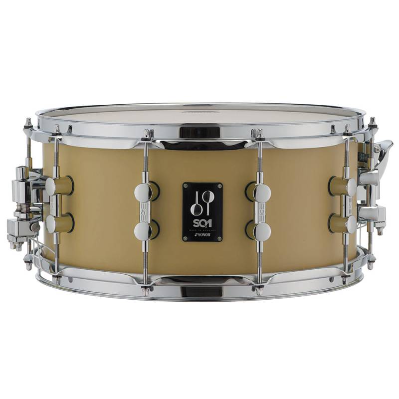 Sonor SQ1 14" x 6,5" GT Satin Gold Metallic Snare Drum von Sonor