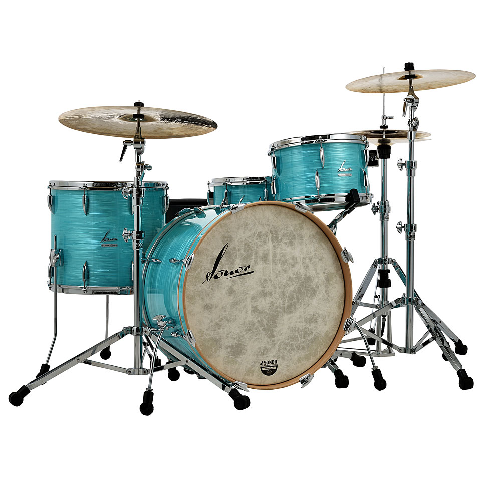 Sonor Vintage Series VT320 Shell Set California Blue Schlagzeug Sonor Vintage Series VT320 Shell Set California Blue Schlagzeug von Sonor