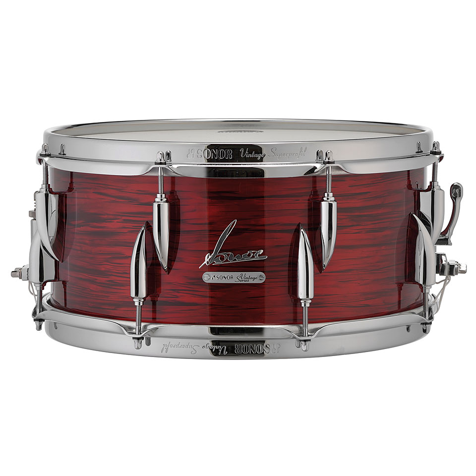 Sonor Vintage Series VT 16 1465 SDW Red Oyster Snare Drum Sonor Vintage Series VT 16 1465 SDW Red Oyster Snare Drum von Sonor