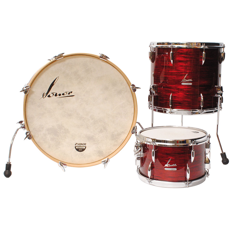 Sonor Vintage Series VT320 Shell Set Vintage Red Oyster Schlagzeug von Sonor