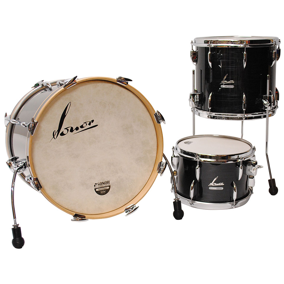 Sonor Vintage Series VT322 Shell Set Vintage Black Slate Schlagzeug Sonor Vintage Series VT322 Shell Set Vintage Black Slate Schlagzeug von Sonor