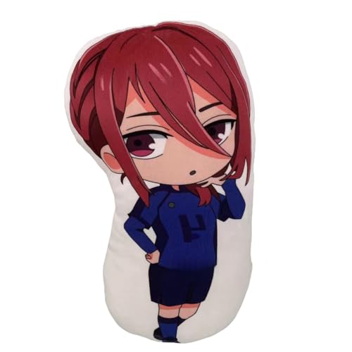 Sonsoke Bachira Meguru Anime Figur Plüschkissen Manga Cosplay Plüschtier Wurfkissen für Halloween-Dekorationen, Geburtstagsspielzeug 45 cm (Chigiri Hyoma) von Sonsoke
