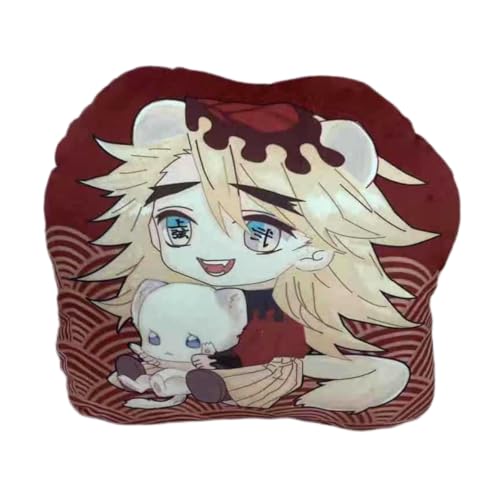 Sonsoke Hashibira Inosuke Anime Figur Plüschkissen Manga Cosplay Plüschtier Wurfkissen für Halloween-Dekorationen, Geburtstagsspielzeug 45 cm (Douma 2) von Sonsoke