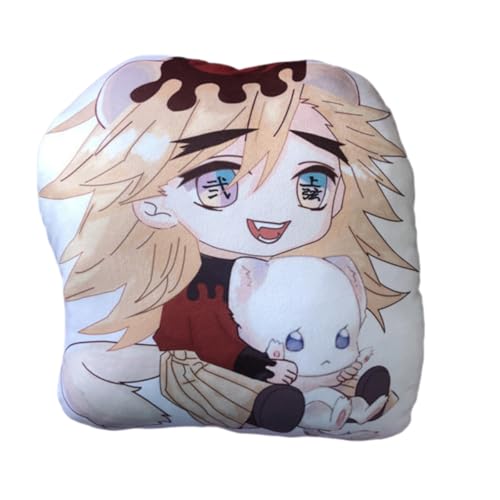 Sonsoke Hashibira Inosuke Anime Figur Plüschkissen Manga Cosplay Plüschtier Wurfkissen für Halloween-Dekorationen, Geburtstagsspielzeug 45 cm (Douma 3) von Sonsoke