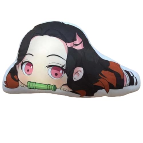 Sonsoke Hashibira Inosuke Anime Figur Plüschkissen Manga Cosplay Plüschtier Wurfkissen für Halloween-Dekorationen, Geburtstagsspielzeug 45 cm (Kamado Nezuko 4) von Sonsoke