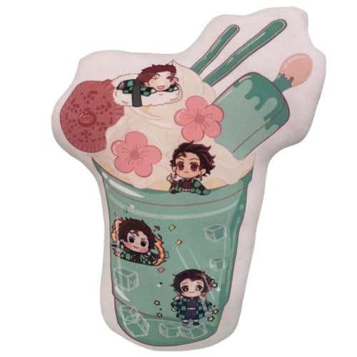 Sonsoke Hashibira Inosuke Anime Figur Plüschkissen Manga Cosplay Plüschtier Wurfkissen für Halloween-Dekorationen, Geburtstagsspielzeug 45 cm (Kamado Tanjirou 1) von Sonsoke