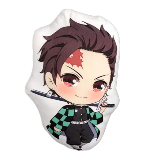 Sonsoke Hashibira Inosuke Anime Figur Plüschkissen Manga Cosplay Plüschtier Wurfkissen für Halloween-Dekorationen, Geburtstagsspielzeug 45 cm (Kamado Tanjirou 3) von Sonsoke