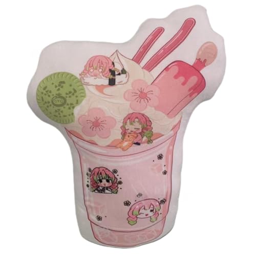 Sonsoke Hashibira Inosuke Anime Figur Plüschkissen Manga Cosplay Plüschtier Wurfkissen für Halloween-Dekorationen, Geburtstagsspielzeug 45 cm (Kanroji Mitsuri 1) von Sonsoke