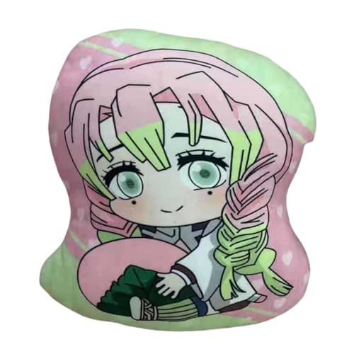 Sonsoke Hashibira Inosuke Anime Figur Plüschkissen Manga Cosplay Plüschtier Wurfkissen für Halloween-Dekorationen, Geburtstagsspielzeug 45 cm (Kanroji Mitsuri 2) von Sonsoke