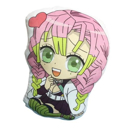 Sonsoke Hashibira Inosuke Anime Figur Plüschkissen Manga Cosplay Plüschtier Wurfkissen für Halloween-Dekorationen, Geburtstagsspielzeug 45 cm (Kanroji Mitsuri 3) von Sonsoke