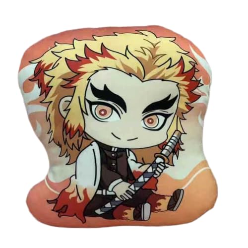 Sonsoke Hashibira Inosuke Anime Figur Plüschkissen Manga Cosplay Plüschtier Wurfkissen für Halloween-Dekorationen, Geburtstagsspielzeug 45 cm (Kyoujurou 2) von Sonsoke
