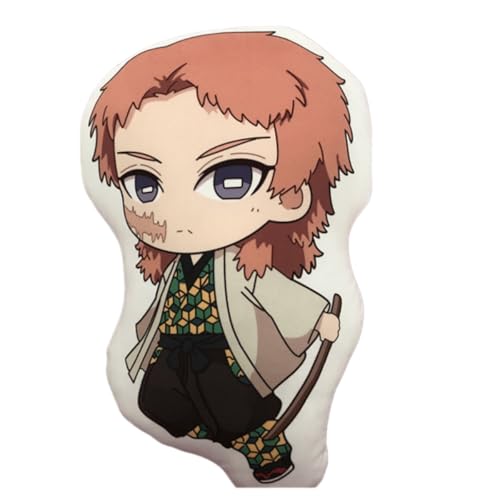 Sonsoke Hashibira Inosuke Anime Figur Plüschkissen Manga Cosplay Plüschtier Wurfkissen für Halloween-Dekorationen, Geburtstagsspielzeug 45 cm (Sabito 2) von Sonsoke