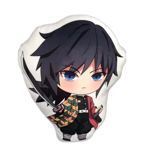 Sonsoke Hashibira Inosuke Anime Figur Plüschkissen Manga Cosplay Plüschtier Wurfkissen für Halloween-Dekorationen, Geburtstagsspielzeug 45 cm (Tomioka Giyuu 3) von Sonsoke