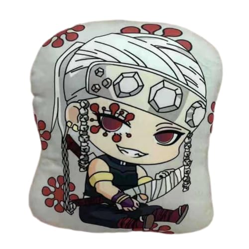 Sonsoke Hashibira Inosuke Anime Figur Plüschkissen Manga Cosplay Plüschtier Wurfkissen für Halloween-Dekorationen, Geburtstagsspielzeug 45 cm (Uzui Tengen) von Sonsoke