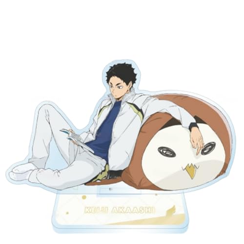 Sonsoke Hinata Shoyo Acryl Stehend Spiel Figur Ständer Acryl Ständer Modell Sammlungen Peripherie Tisch Cosplay Dekoration (Akaashi Keiji 2) von Sonsoke