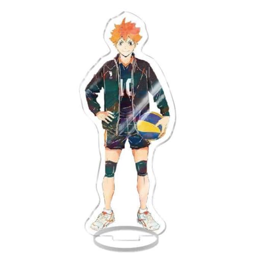 Sonsoke Hinata Shoyo Acryl Stehend Spiel Figur Ständer Acryl Ständer Modell Sammlungen Peripherie Tisch Cosplay Dekoration (Hinata Shoyo 1) von Sonsoke
