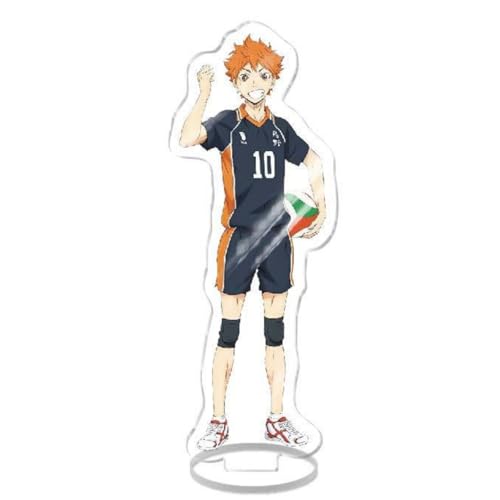 Sonsoke Hinata Shoyo Acryl Stehend Spiel Figur Ständer Acryl Ständer Modell Sammlungen Peripherie Tisch Cosplay Dekoration (Hinata Shoyo 2) von Sonsoke