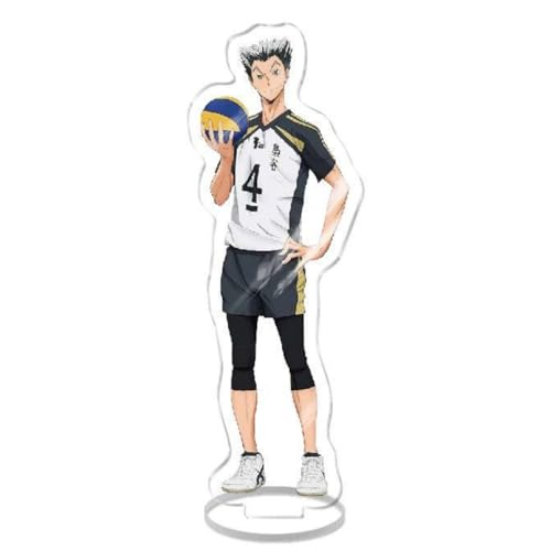 Sonsoke Hinata Shoyo Acryl Stehend Spiel Figur Ständer Acryl Ständer Modell Sammlungen Peripherie Tisch Cosplay Dekoration (Kotaro Bokuto 2) von Sonsoke