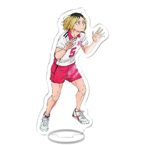 Sonsoke Hinata Shoyo Acryl Stehend Spiel Figur Ständer Acryl Ständer Modell Sammlungen Peripherie Tisch Cosplay Dekoration (Kozume Kenma 3) von Sonsoke