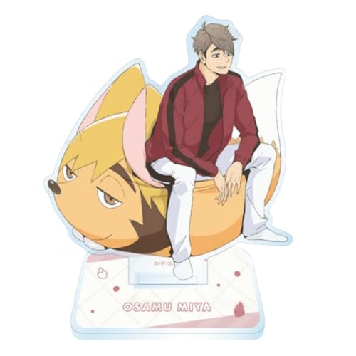 Sonsoke Hinata Shoyo Acryl Stehend Spiel Figur Ständer Acryl Ständer Modell Sammlungen Peripherie Tisch Cosplay Dekoration (Miya osamu) von Sonsoke