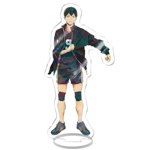Sonsoke Hinata Shoyo Acryl Stehend Spiel Figur Ständer Acryl Ständer Modell Sammlungen Peripherie Tisch Cosplay Dekoration (Tobio Kageyama 1) von Sonsoke