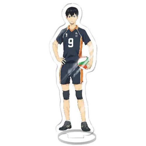 Sonsoke Hinata Shoyo Acryl Stehend Spiel Figur Ständer Acryl Ständer Modell Sammlungen Peripherie Tisch Cosplay Dekoration (Tobio Kageyama 2) von Sonsoke