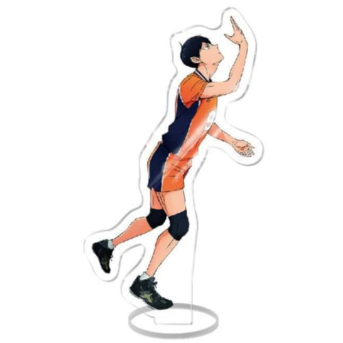 Sonsoke Hinata Shoyo Acryl Stehend Spiel Figur Ständer Acryl Ständer Modell Sammlungen Peripherie Tisch Cosplay Dekoration (Tobio Kageyama 3) von Sonsoke