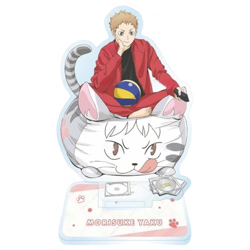 Sonsoke Hinata Shoyo Acryl Stehend Spiel Figur Ständer Acryl Ständer Modell Sammlungen Peripherie Tisch Cosplay Dekoration (Yaku Morisuke 2) von Sonsoke