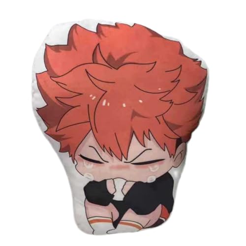 Sonsoke Hinata Shoyo Anime Figur Plüschkissen Manga Cosplay Plüschtier Wurfkissen für Halloween-Dekorationen, Geburtstagsspielzeug 45 cm (Hinata Shoyo 2) von Sonsoke