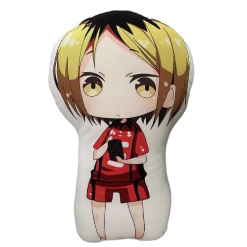 Sonsoke Hinata Shoyo Anime Figur Plüschkissen Manga Cosplay Plüschtier Wurfkissen für Halloween-Dekorationen, Geburtstagsspielzeug 45 cm (Kozume Kenma 1) von Sonsoke