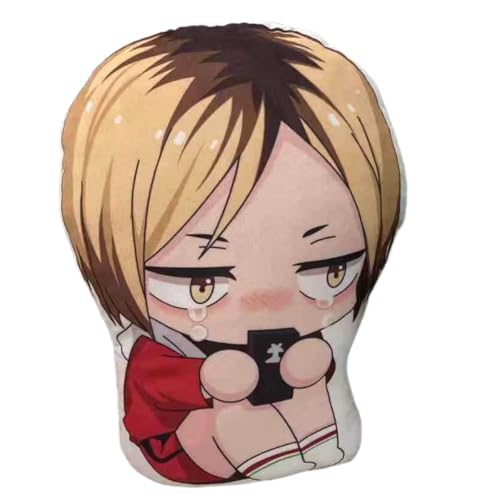 Sonsoke Hinata Shoyo Anime Figur Plüschkissen Manga Cosplay Plüschtier Wurfkissen für Halloween-Dekorationen, Geburtstagsspielzeug 45 cm (Kozume Kenma 2) von Sonsoke
