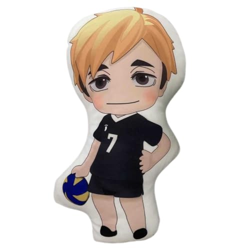 Sonsoke Hinata Shoyo Anime Figur Plüschkissen Manga Cosplay Plüschtier Wurfkissen für Halloween-Dekorationen, Geburtstagsspielzeug 45 cm (Miya osamu) von Sonsoke