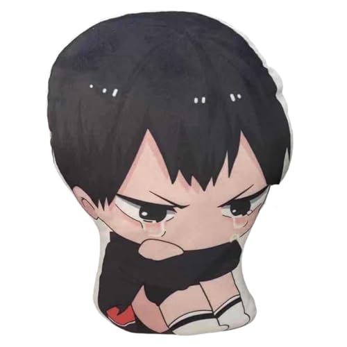 Sonsoke Hinata Shoyo Anime Figur Plüschkissen Manga Cosplay Plüschtier Wurfkissen für Halloween-Dekorationen, Geburtstagsspielzeug 45 cm (Tobio Kageyama 2) von Sonsoke