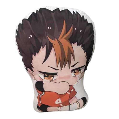 Sonsoke Hinata Shoyo Anime Figur Plüschkissen Manga Cosplay Plüschtier Wurfkissen für Halloween-Dekorationen, Geburtstagsspielzeug 45 cm (Yu Nishinoya 2) von Sonsoke