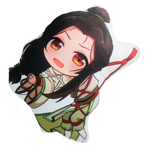 Sonsoke HuaCheng Anime Figur Plüschkissen Manga Cosplay Plüschtier Wurfkissen für Halloween-Dekorationen, Geburtstagsspielzeug 45 cm (XieLian 2) von Sonsoke