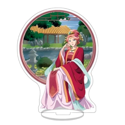 Sonsoke Jinshi Maomao Acryl Stehend Spiel Figur Ständer Acryl Ständer Modell Sammlungen Peripherie Tisch Cosplay Dekoration (Yuyeji 2) von Sonsoke