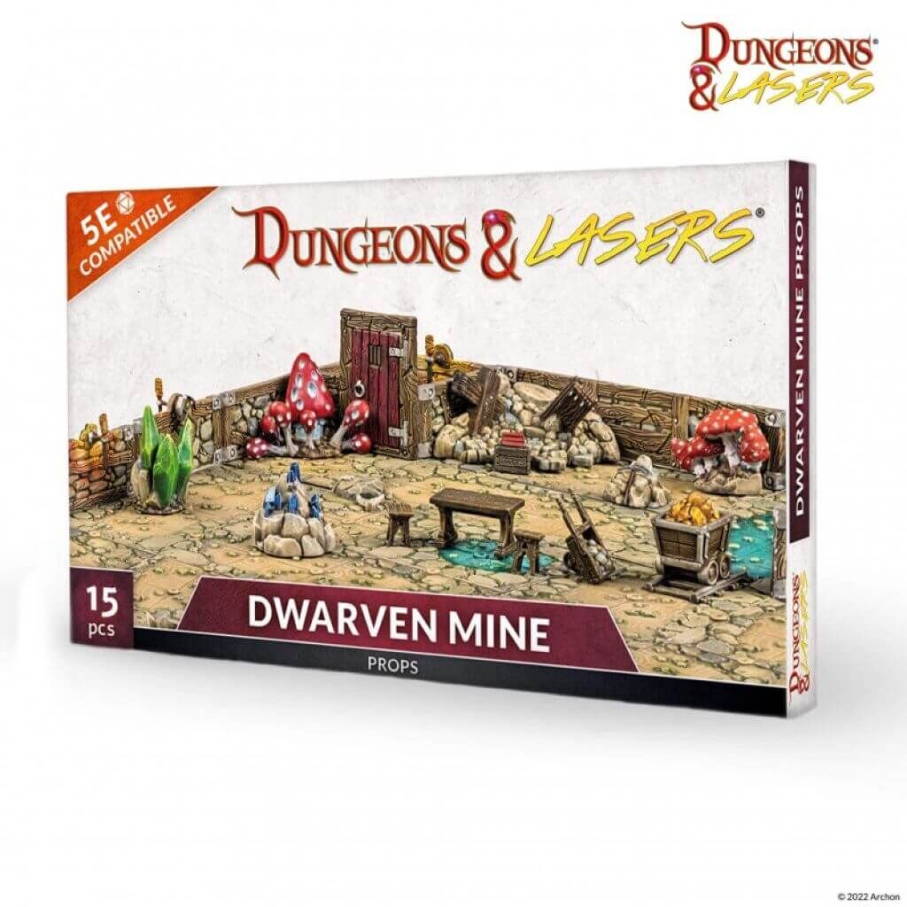 'Dungeons & Lasers - Dwarven Mine Props' von Archon Studio