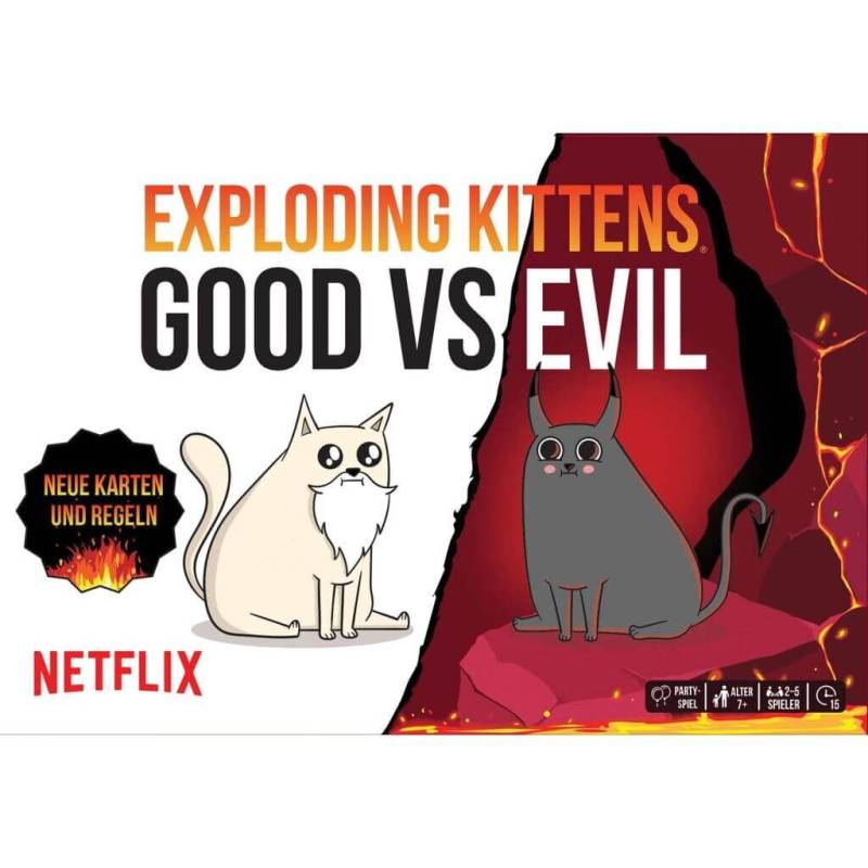 'Exploding Kittens Good vs Evil - dt.' von Sonstige