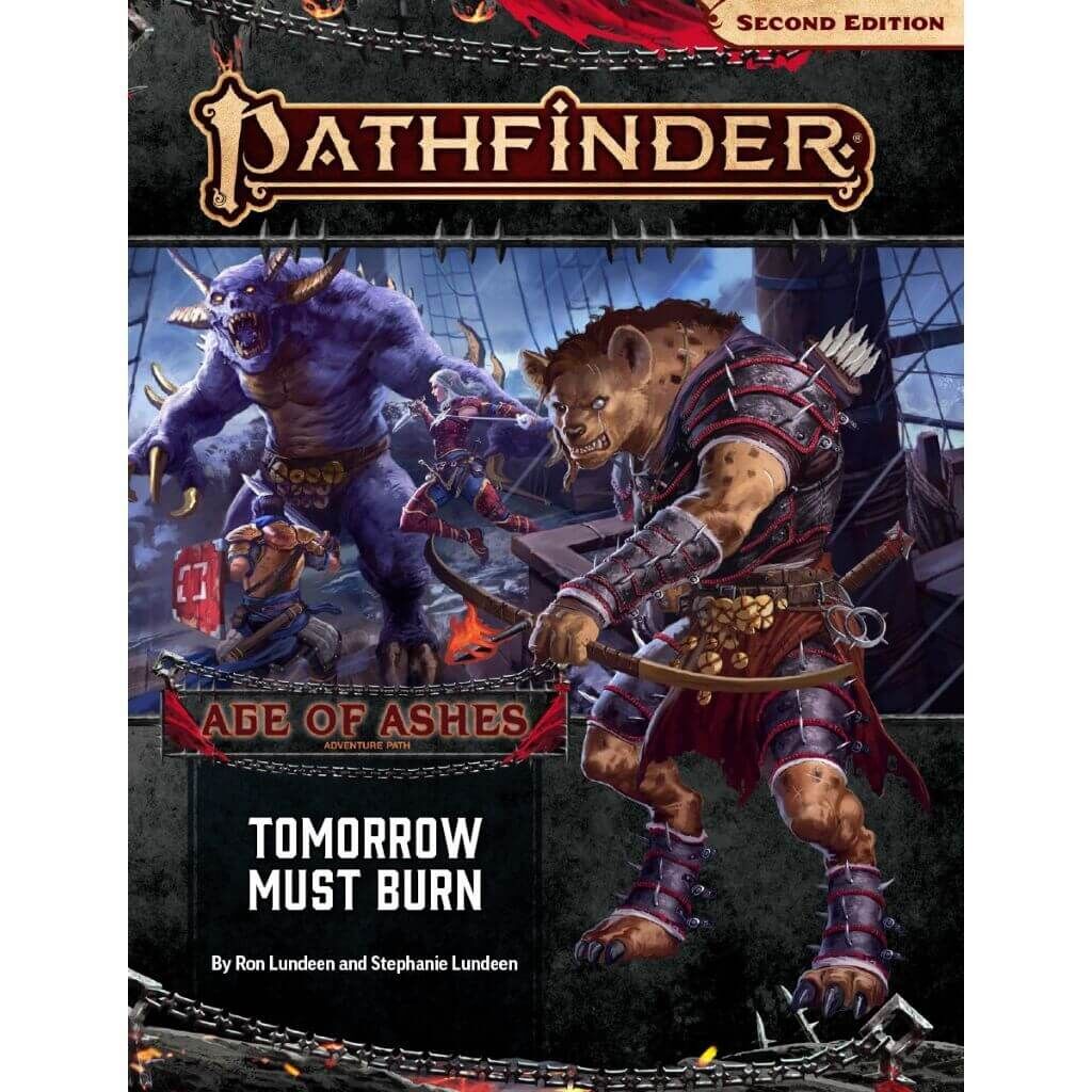 'Pathfinder 2. Edition - Age of Ashes 3 - Tomorrow Must Burn - engl.' von Sonstige