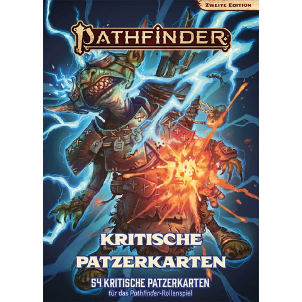 'Pathfinder 2. Edition - Kritische Patzerkarten - dt.' von Sonstige