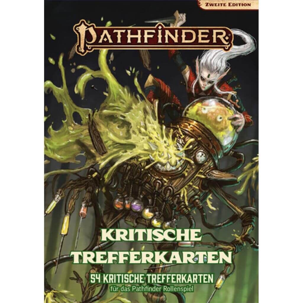 'Pathfinder 2. Edition - Kritische Trefferkarten - dt.' von Sonstige