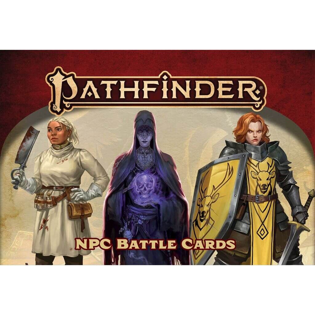 'Pathfinder 2. Edition - NPC Battle Cards - engl.' von Sonstige
