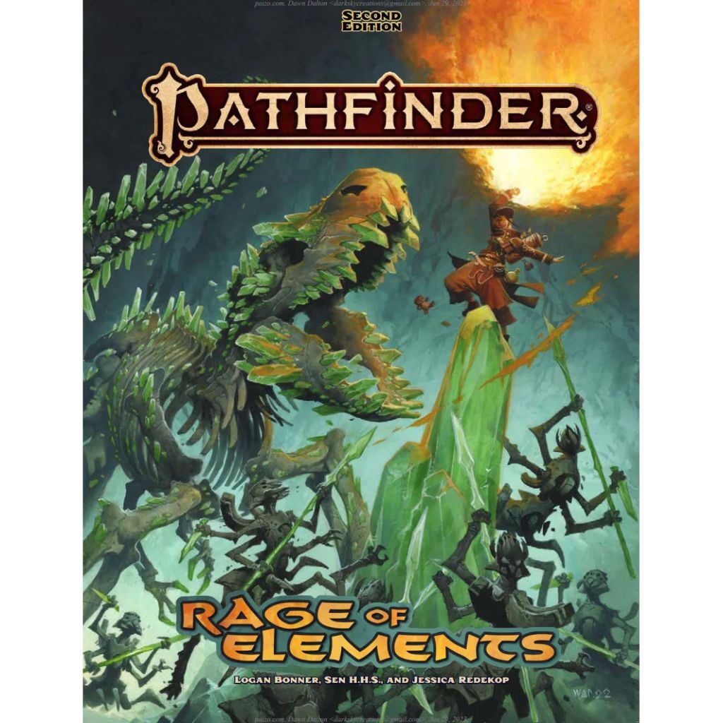 'Pathfinder 2. Edition - Rage of Elements Pocket Edition - engl.' von Sonstige