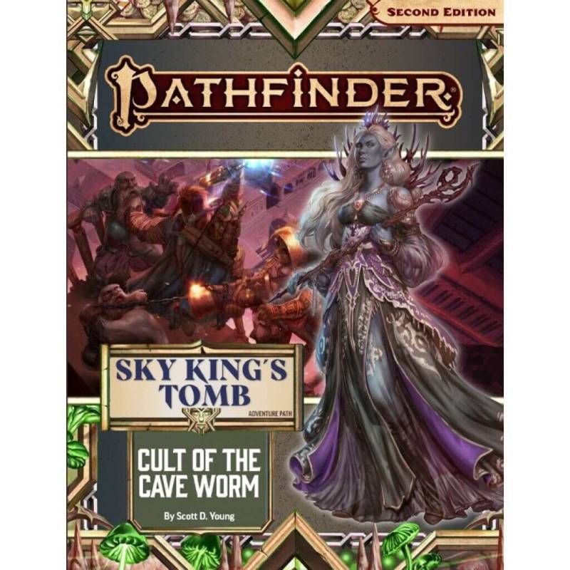 Pathfinder 2. Edition - Sky King’s Tomb 2 - Cult of the Cave Worm - engl. Pathfinder 2. Edition - Sky King’s Tomb 2 - Cult of the Cave Worm - engl.
