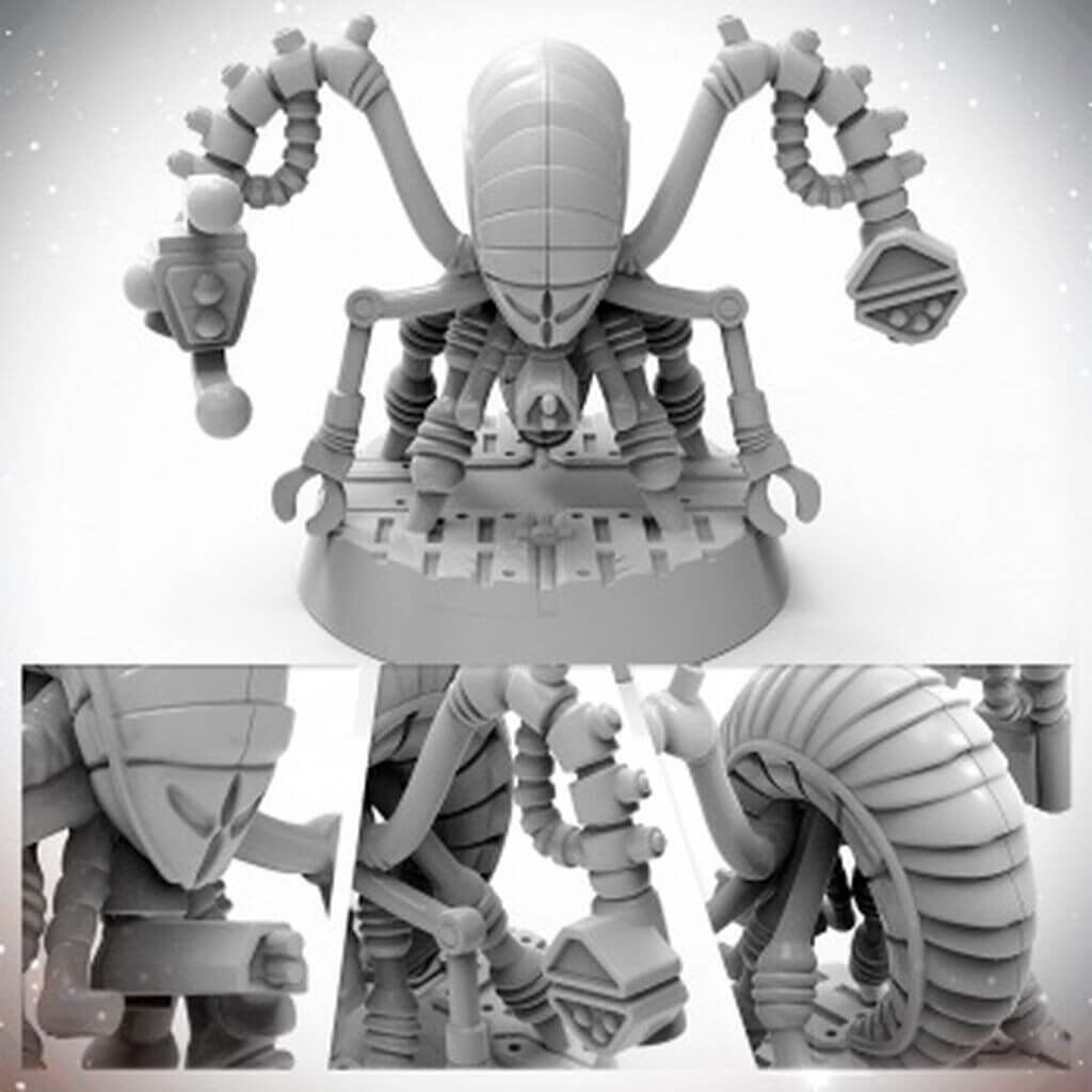 Starfinder Miniatures: Anacite Laborer Starfinder Miniatures: Anacite Laborer von Sonstige