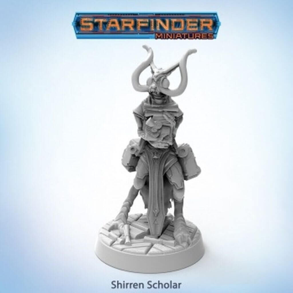 'Starfinder Miniatures: Shirren Scholar' von Archon Studio